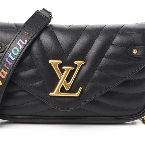 lv wave chain bag|Louis Vuitton Pochette with chain.